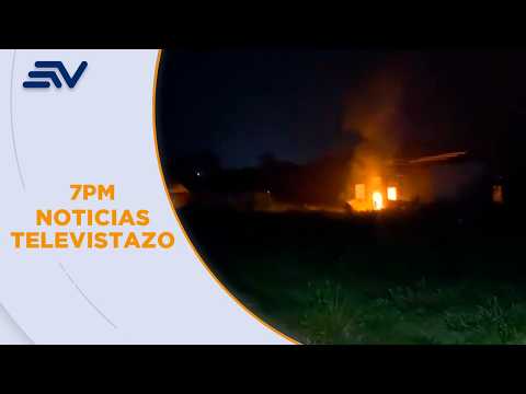 Fuerzas Armadas destruyeron pista abandonada en Valencia, Los Ríos | Noticias Televistazo | Ecuavisa