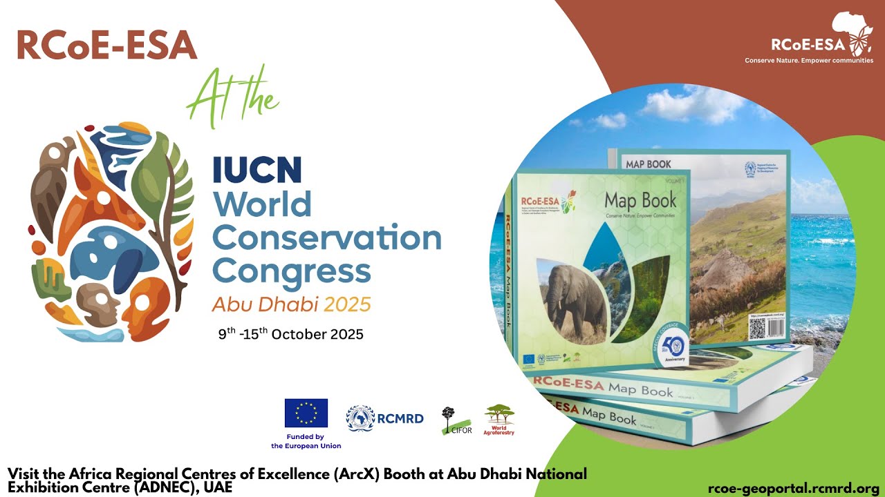 RCOE ESA  will be at the UCN World Conservation Congress 2025