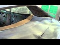 Jeff's  1967 Supernatural Impala in the body/paint shop