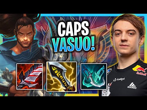 CAPS BRINGS BACK YASUO MID! | G2 Caps Plays Yasuo Mid vs Irelia!  Season 2024