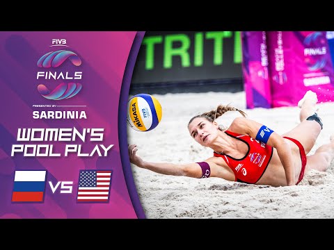 Makroguzova/Kholomina vs April/Alix - Full Pool Play Match | World Tour Finals 2021