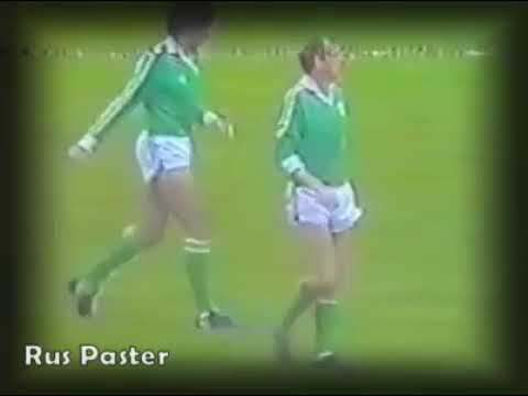 EURO-1984. Qualifiers. Group 7. Ireland - Spain. Highlights.