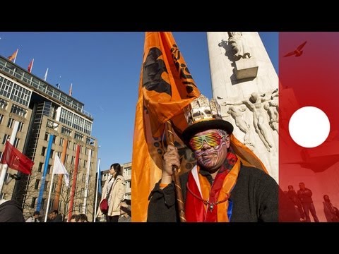 pourquoi la couleur orange en hollande