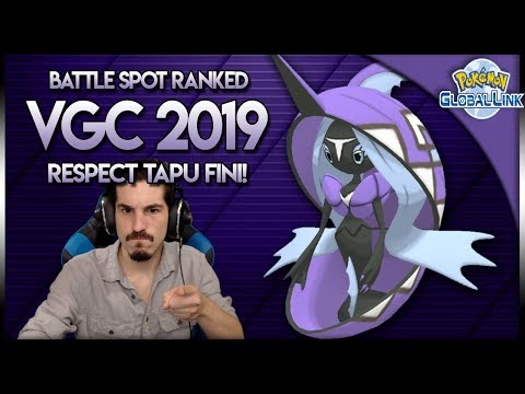 RESPECT THE TAPU FINI! | VGC 2019 | Pokemon Ultra Sun & Ultra Moon Battle Spot Ranked
