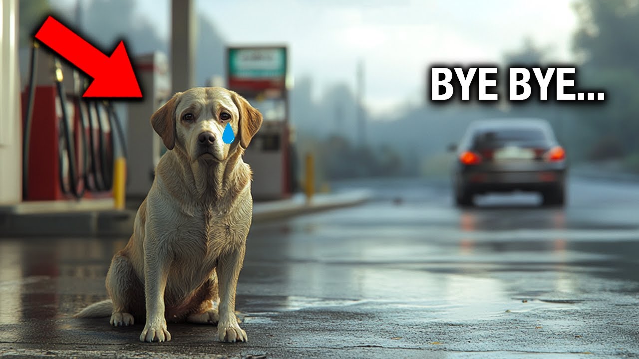 Careless Owners Left His Dog at a Gas Station—What Happened Next Will Leave You Speechless!