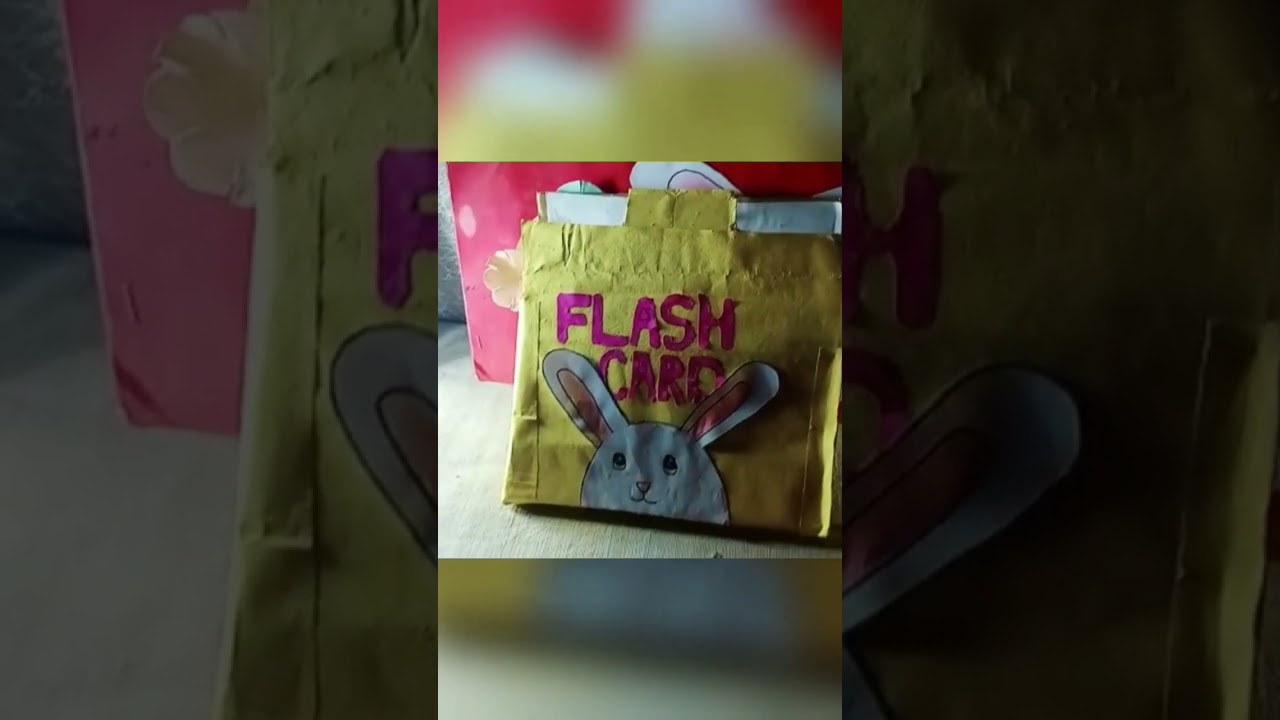 English word and meaning Flash cards