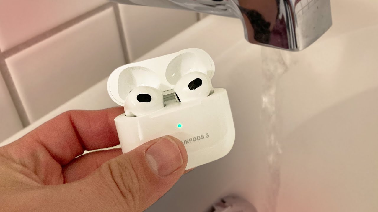 Will they survive? AirPods 3 water torture