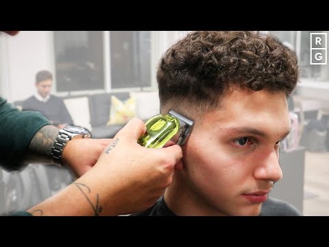 Curly Mens Hair Transformation | Mens Haircut Curly...
