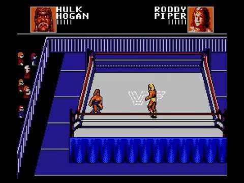 NES Longplay [389] WWF Wrestlemania Steel Cage Challenge
