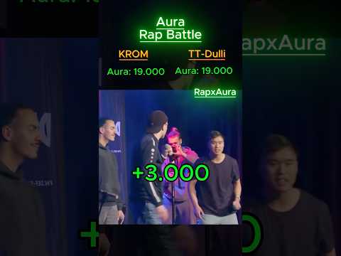 Krom vs TT-Dulli - Aura Scan 📈📉 - Part 2 #aura #rap #freestyle #krom