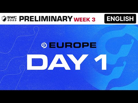 [ENGLISH] SWC2023 Europe Preliminary Day 1 | Summoners War
