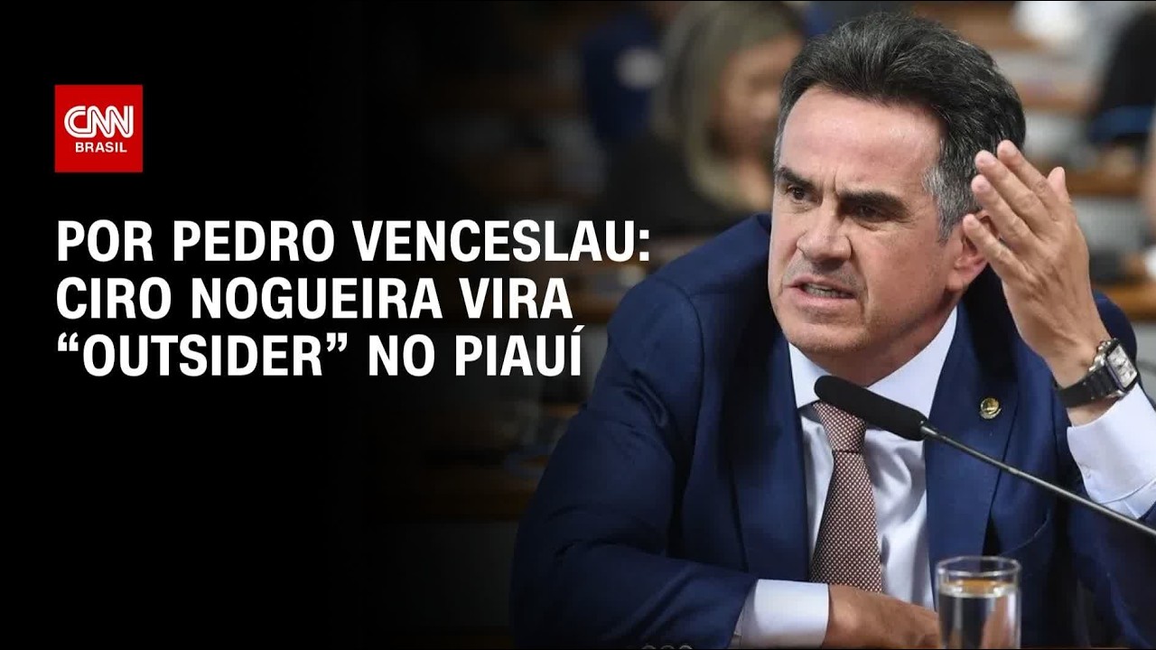 Ciro Nogueira vira “outsider” no Piauí em meio ao caso Master; veja análise | CNN 360°