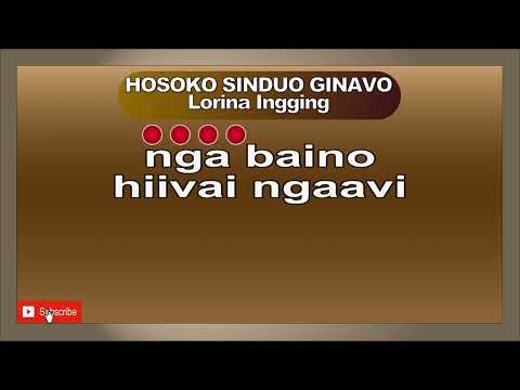 HOSOKO SINDUO GINAVO Lorina Ingging Key A
