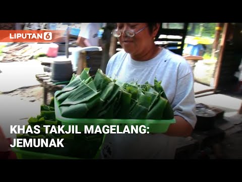 Jemunak Makanan Takjil Tradisional Magelang yang Hanya ada di Bulan Ramadhan | Liputan6.com