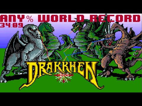 Drakkhen Any% *Former* World Record Speedrun in 34:09! (As of 1-27-21)