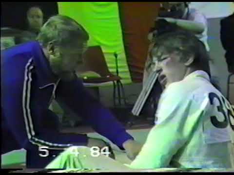 European Judo Championships Liege 1984 78kg Bronze Yuri Merkulov (URS) v Ramon Pink (GER)