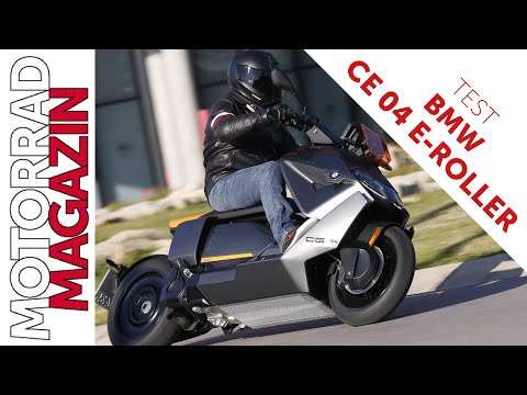 BMW CE 04 First Test - Electric scooter of the future? 40 kilos lighter! Top speed, acceleration,...