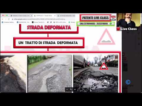 Segnali di pericolo ⚠️| Nita and brothers patente b Live class