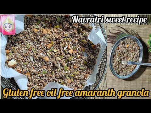 BEST Gluten-Free Granola Recipe Without Oats (OIL FREE Amaranth Recipes in Prestige Airfryer)