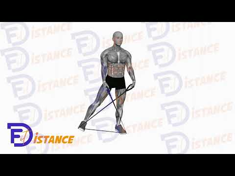 Abductions de hanche avec bande élastique - Exercice Abductions de hanche avec bande élastique en vidéo Abductions de hanche avec bande élastique - Exercice Abductions de hanche avec bande élastique en vidéo