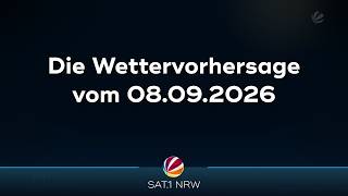 Die Wettervorhersage vom 08.09.2026