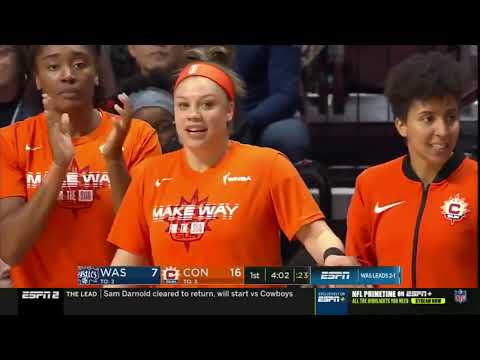 Connecticut Sun vs Washington Mystics...WnbaFinals Game 4  2019