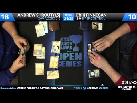 SCGCOL - Standard - Round 2 - Andrew Shrout vs Erik Finnegan