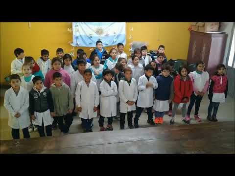 Saludo a la bandera-4to Grado-Escuela Primaria N°174 Bartolomé Mitre San Gregorio