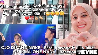 Download lagu OJO DIBANDINGKE - Farel Prayoga ft Filla Talia  ONE NADA || Reaction!!! mp3