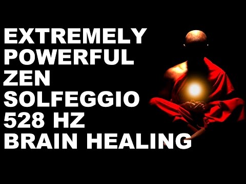 ** WARNING** ANCIENT ZEN SOLFEGGIO 528 HZ  SOUNDS FOR BRAIN & DNA HEALING : AMAZINGLY POWERFUL