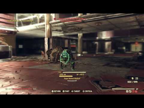 Fallout 76 - How to accidentally hit the wrong enemy in VATS