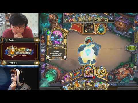 Ryvius vs FroStee - Hearthstone Grandmasters Asia-Pacific - Week 3