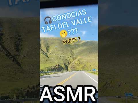 CONOCIAS TAFI DEL VALLE??? 👀 CONOCE SU SONIDO🫢🎙️ #asmr #asmrsounds #relax #tafídelvalle #triggers