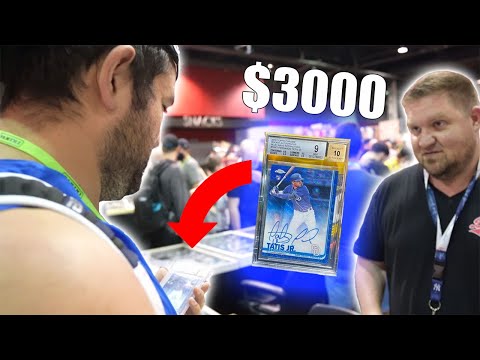 I SOLD MY $3000 FERNANDO TATIS JR AUTO | Day 3 National Card Show Vlog FT. Tracy Hackler, Ken Goldin