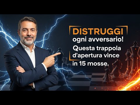 DISTRUGGI ogni avversario! Questa trappola d'apertura vince in 15 mosse.
