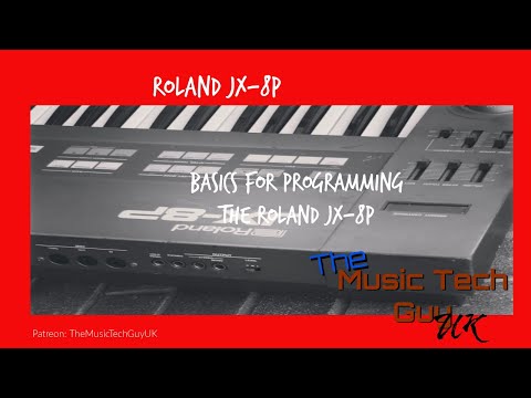 Basics for programming the Roland JX-8P - Part 4