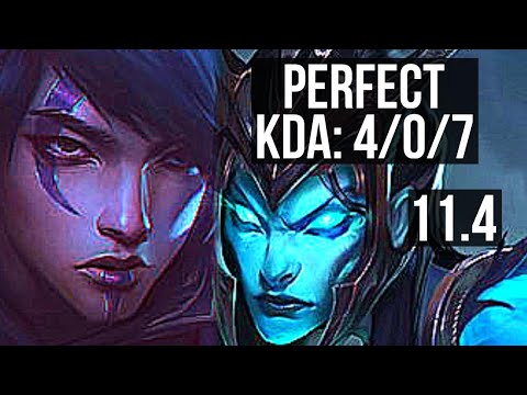 APHELIOS & Thresh vs KALISTA & Rell (ADC) | 4/0/7, 400+ games | KR Challenger | v11.4