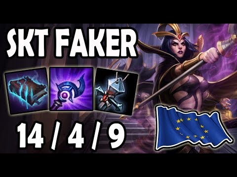SKT T1 Faker LEBLANC vs SYLAS [ MID ] Lol Ranked EUW