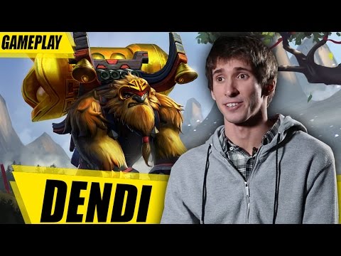 Dendi Earthshaker Ranked Match Dota 2