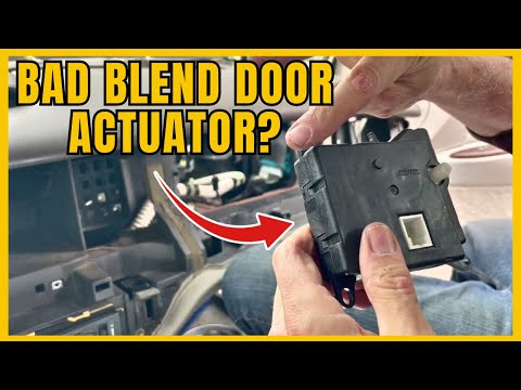 SYMPTOMS OF A BAD BLEND DOOR ACTUATOR  | Reason AC Blows HOT AIR