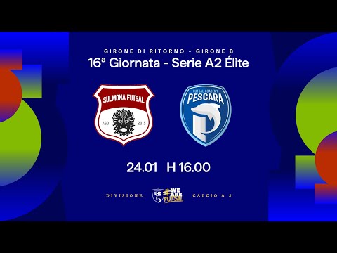Sulmona Futsal-Academy Pescara 3-2 | 16ª giornata | Serie A2 Élite 2025/2026 - Girone B