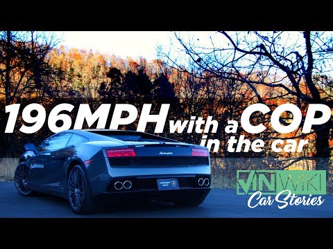196 MPH With A Cop In The Car Video