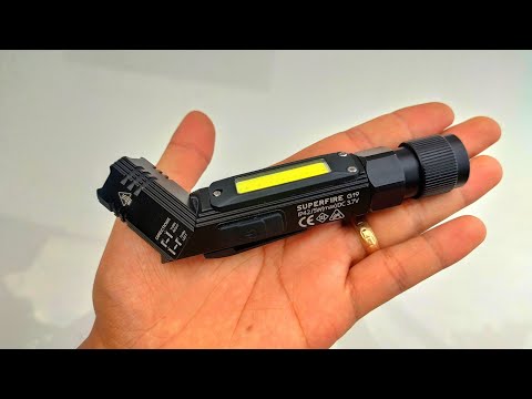 Multipurpose flashlight from superfire review