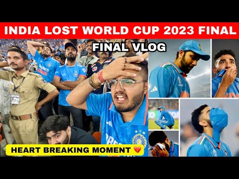 India vs Australia World Cup 2023 Final | Heart Breaking 😭💔 Moment | Icc World Cup 2023