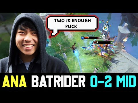 ANA BATRIDER MID vs PUCK - FIVE MAN GUILD PARTY DOTA 2