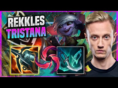 REKKLES PERFECT GAME WITH TRISTANA! - G2 Rekkles Plays Tristana ADC vs Jinx! | Season 11.13