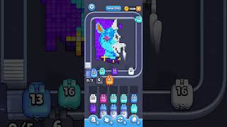 Pixel Flow - Level 1150 | Unicorn #pixelflow #games #pixelextended #game #gaming #puzzle #gameplay