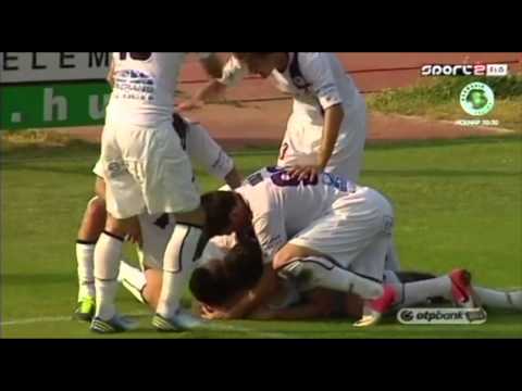 Eugene Salami gólja a KTEPhoenix Mecano - FGSZ Siófok mérkőzésen