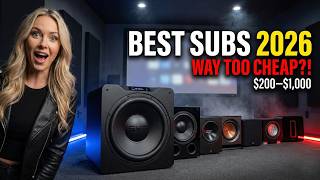 Best Subwoofers 2026 ($200–$1,000) — Warning: These Subwoofers Hit Way Too Hard for the Price! WOW!