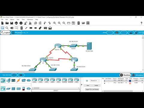 7.2.1.6 Packet Tracer: configuración de ACL IPv4 estándar numeradas
